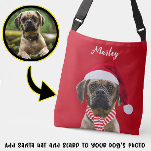 Great Photo Christmas Gift for Pet Lovers Dog Mom Crossbody Bag