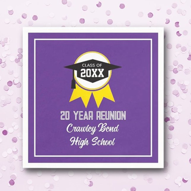 Great Pick! Any year Class Reunion Napkin (Creator Uploaded)