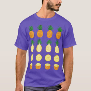 Great Pineapple Fruit Apparel Aloha Hawaii Beaches T-Shirt