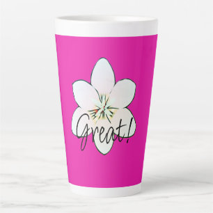 Great Pink Flower Mug