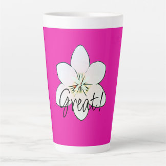 Great Pink Flower Mug