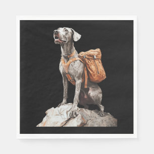 Great Pitbull Dane Napkin