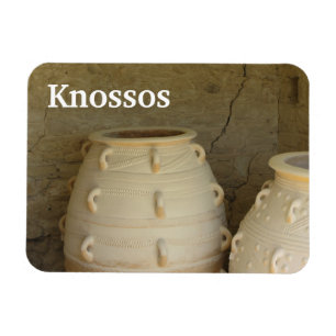 Great Pithoi, Minoan Palace, Knossos, Crete Magnet