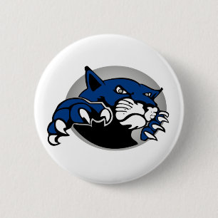 Great Plains Pop Warner Omaha Bobcats Under 12 2 Inch Round Button
