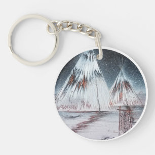 Great Plains Tipi Keychain