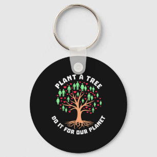 Great Planet Environmental Protection Nature Keychain
