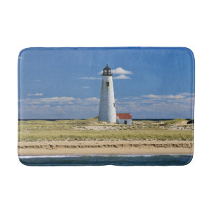 Great Point Lighthouse, Nantucket Massachusetts Bath Mat