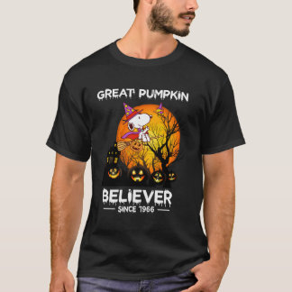 Great Pumpkjn Believer Since 1966 Halloween Funny T-Shirt