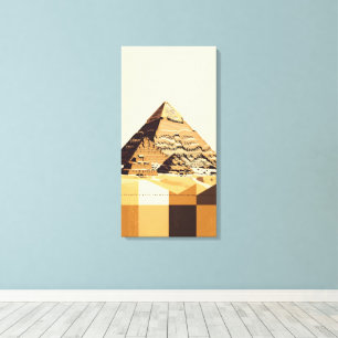 Great Pyramid of Giza Canvas Print