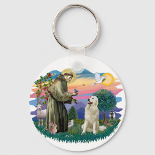Great Pyrenees (#1) Keychain