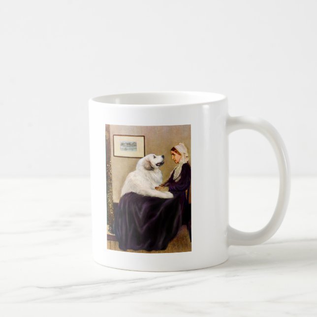 Great Pyrenees 2 - WHistler's Mother Coffee Mug (Right)
