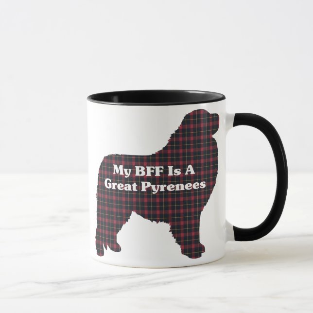 Great Pyrenees BFF Mug (Right)