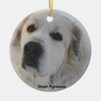 Great Pyrenees Ceramic Ornament