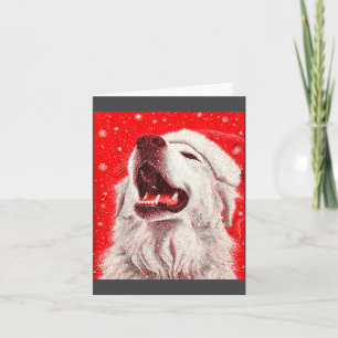 Great Pyrenees Christmas  Card