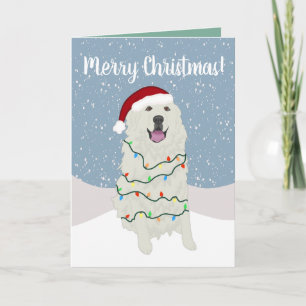 Great Pyrenees Christmas Card