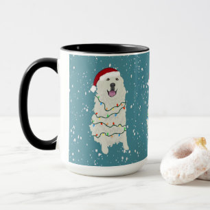 Great Pyrenees Christmas Mug