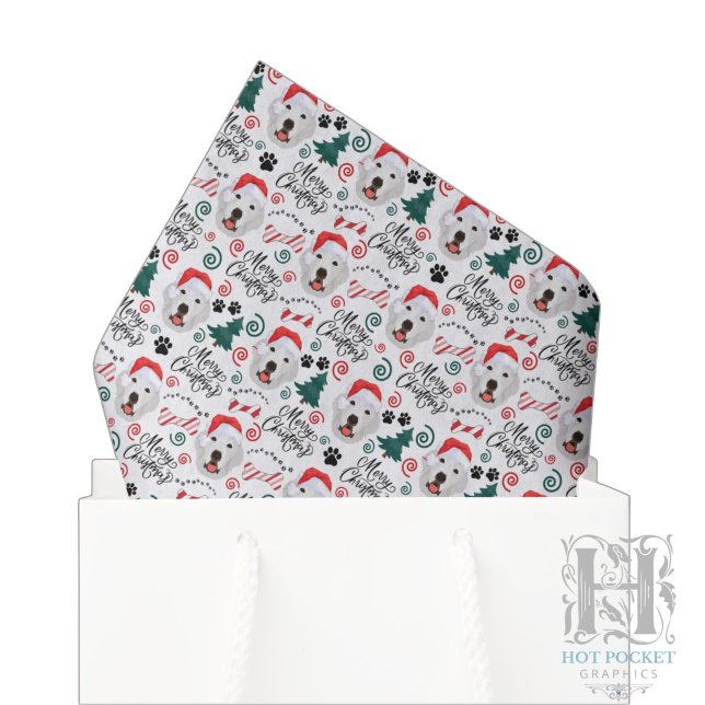 Great Pyrenees Christmas Tissue Paper (Creator Uploaded)