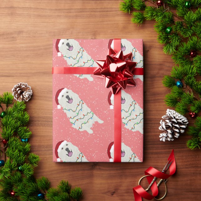 Great Pyrenees Christmas Wrapping Paper (Holiday Gift)