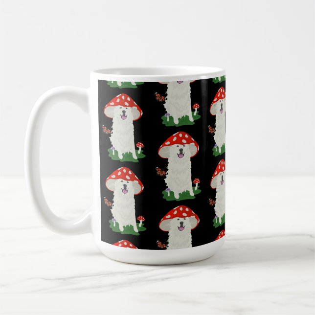 Great Pyrenees Coffee Mug (Left)