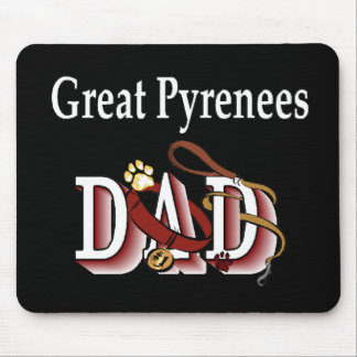 Great Pyrenees DAD Mouse Pad