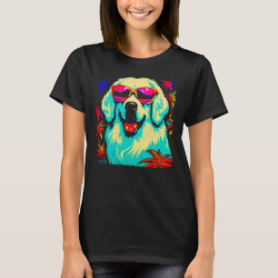 Great Pyrenees Dog Summer Party T-Shirt