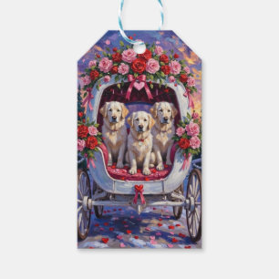 Great Pyrenees Dog Valentine's Day  Gift Tags