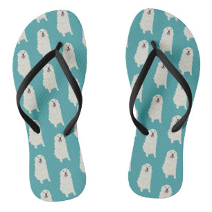 Great Pyrenees Flip Flops