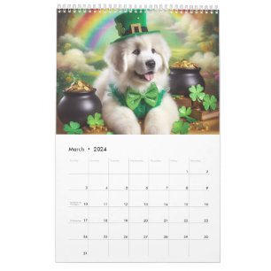 Great Pyrenees Fun Calendar