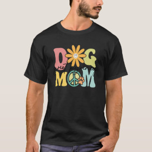 Great Pyrenees Groovy Dog Mom Women Pet T-Shirt