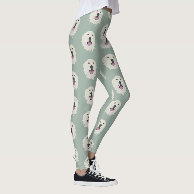 Great Pyrenees  Leggings (Right)