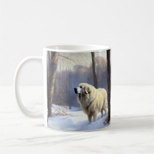 Great Pyrenees Let It Snow Christmas  Coffee Mug