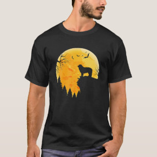 Great Pyrenees Lovers Halloween Moon T-Shirt