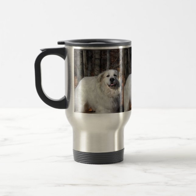 great pyrenees mug (Left)