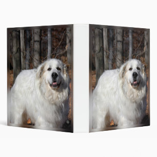 Great pyrenees notebook binder