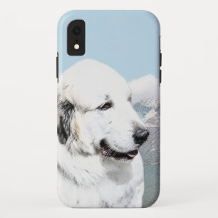 Great Pyrenees Painting - Original Dog Art iPhone XR Case