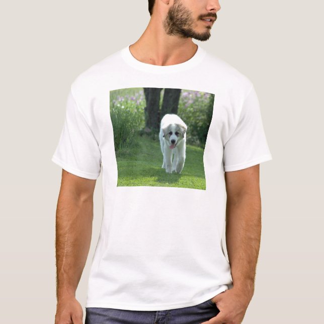 Great Pyrenees Puppy T-Shirt (Front)