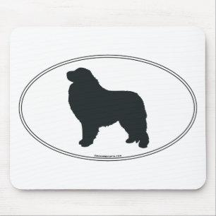 Great Pyrenees Silhouette Mouse Pad