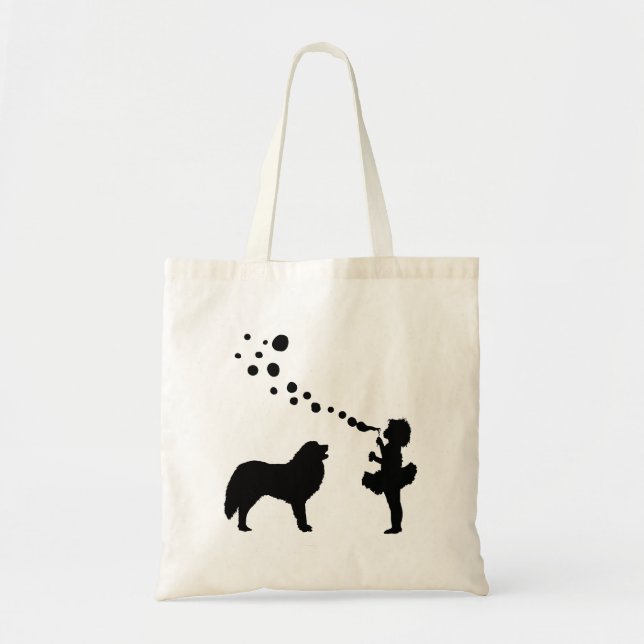 Great Pyrenees Tote Bag (Front)