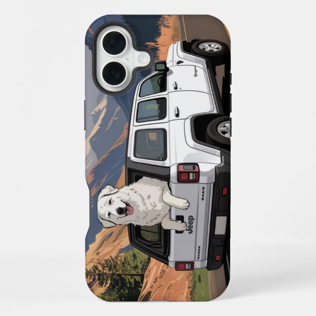 Great Pyrenees trip iPhone Case (Back)