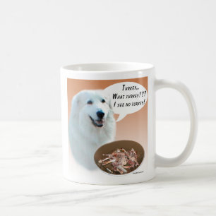 Great Pyrenees Turkey Coffee Mug