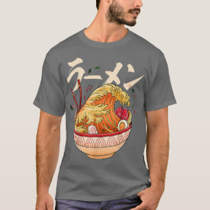 Great Ramen Wave of Kanagawa - Japanese Noodles Ud T-Shirt