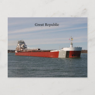 Great Republic post card