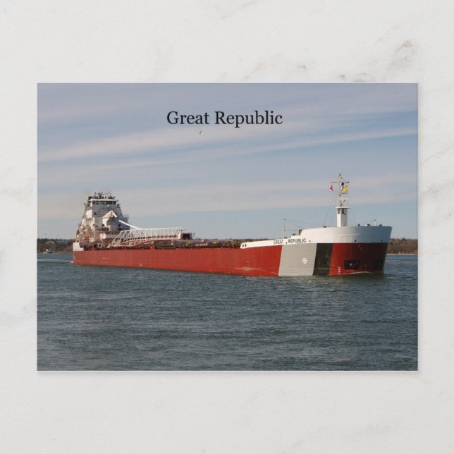 Great Republic post card (Front)
