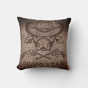 Great Rodeo Star Pillow! Throw Pillow