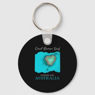 Great Rrier Reef Queensland Australia Souvenir Wom Keychain