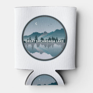 Great Sacandaga Lake New York Reflection Can Cooler