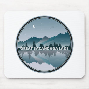 Great Sacandaga Lake New York Reflection Mouse Pad