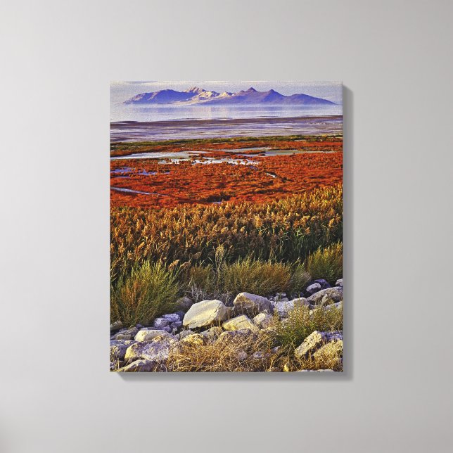 Great Salt Lake Canvas Print (Front)