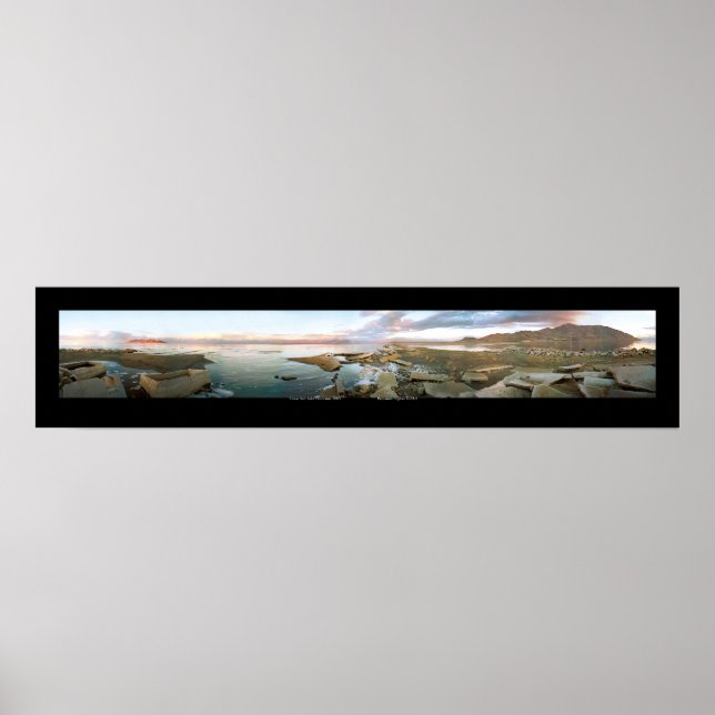 Great Salt Lake Panorama Poster (Front)
