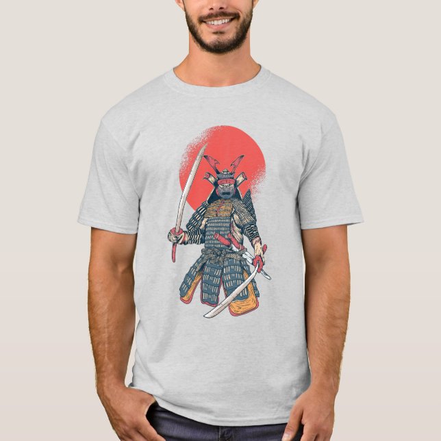 Great Samurai Warrior T-Shirt (Front)